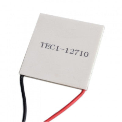 An TEC1-12710 Thermoelectric Cooler 10A Peltier Module