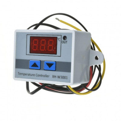 An XH-W3001 12V DC 120W Digital Microcomputer Thermostat Switch