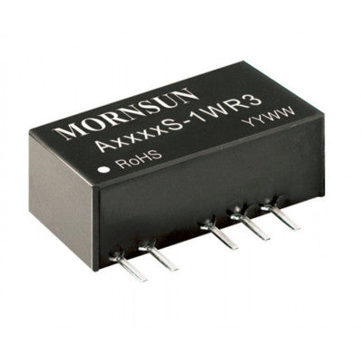 An A0503S-1WR3 Mornsun 5V to ±3.3V DC-DC Converter 1W Power Supply Module - SIP Package
