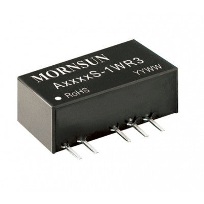 An A0505S-1WR3 Mornsun 5V to ±5V DC-DC Converter 1W Power Supply Module - SIP Package