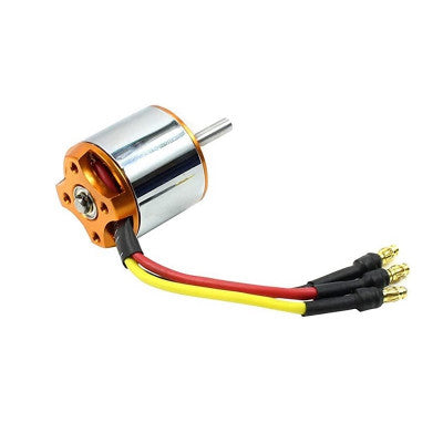 An A2217 2300KV RC Brushless Out-runner Motor welded Banana Connector (Male)