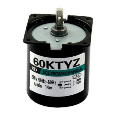 An AC220V 14W 60KTYZ Permanent Magnet Synchronous Motor 10RPM/MIN