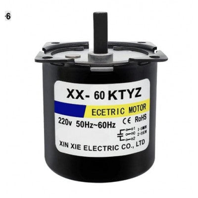 An AC220V 14W 60KTYZ Permanent Magnet Synchronous Motor 2.5RPM/MIN