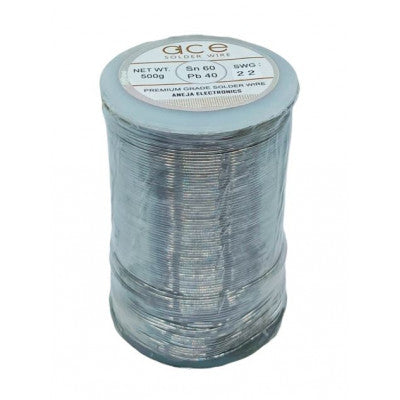 An ACE 500gm 22 Gauge (Premium) 60/40 Grade Solder Wire