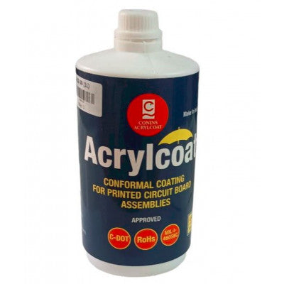 An Acrylcoat ALQ-30 Conformal Coating for PCB Assemblies Solderable - 1 Litre