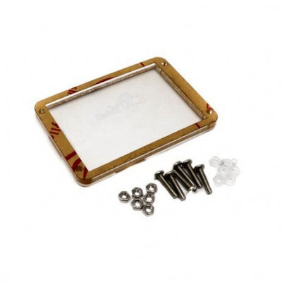 An Acrylic Clear Transparent Case for Nextion 2.8 inch Basic Touch Screen