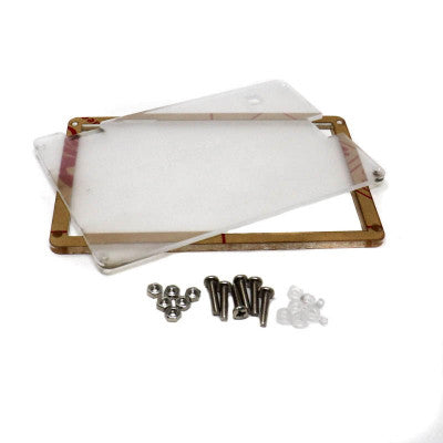 An Acrylic Clear Transparent Case for Nextion 5 inch Basic Touch Screen