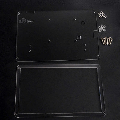 An Acrylic clear transparent case for Nextion 18.1 cm (7 inch) Basic touch screen