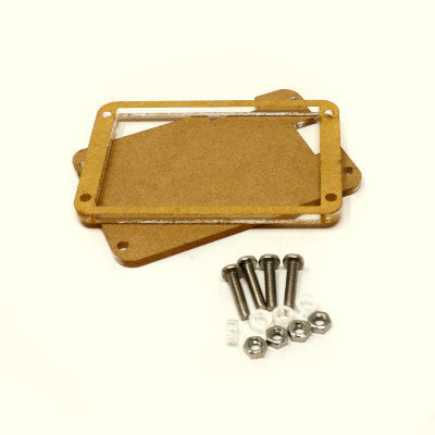 An Acrylic Transparent Case for Nextion 2.4 inch Basic Touch Screen