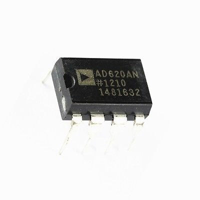 An AD620 Low Power Instrumentation Amplifier IC DIP-8 Package