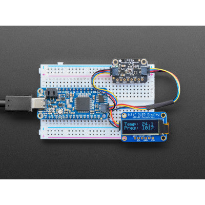 An Adafruit LPS33HW Water Resistant Pressure Sensor STEMMA QT RoHS Compliant