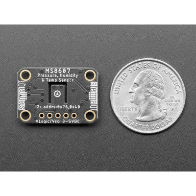 An Adafruit MS8607 Pressure Humidity Temperature PHT Sensor STEMMA QT / QwiicRoHS Compliant