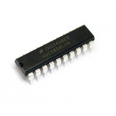 An ADC0804 8-Bit Analog to Digital A/D Converter IC DIP-20 Package