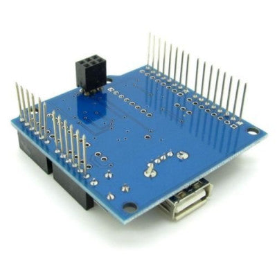 An ADK USB Host Shield compatible with Arduino