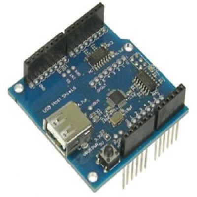 An ADK USB Host Shield compatible with Arduino