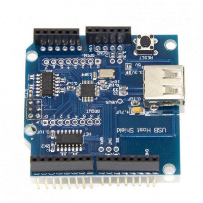 An ADK USB Host Shield compatible with Arduino