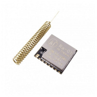 An Ai Thinker LoRa-Ra-01 RF Transceiver Module