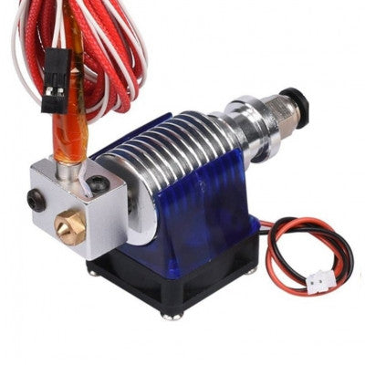An All complete Bowden V6 with Fan Cable 30cm Length for 1.75 mm filament 0.2 mm Nozzle