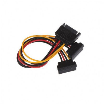 An All Copper 15PIN SATA Y Splitter Power Cord