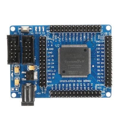 An ALTERA FPGA Cyclone II EP2C5T144 System Development Board
