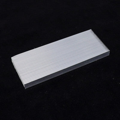 An Aluminium Heat sink for High Power LED Amplifier (100 x 40 x 8 mm)