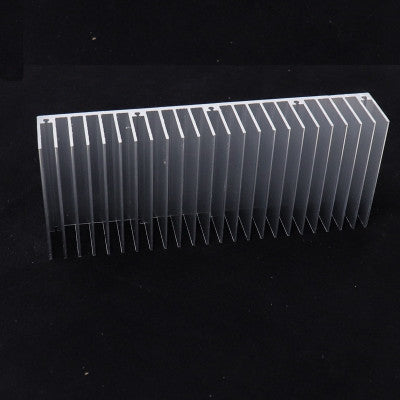 An Aluminium Heat Sink for LED Amplifier Chip IC (150 x 60 x 25)