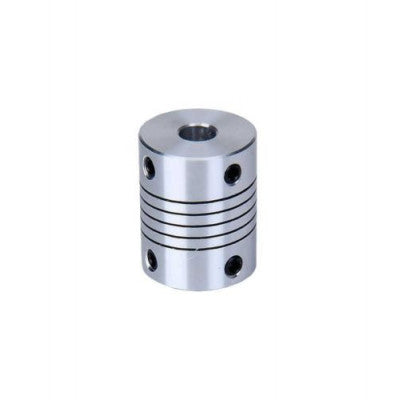 An Aluminum Flexible Coupling Coupler Helical Shaft 5mm x 8mm