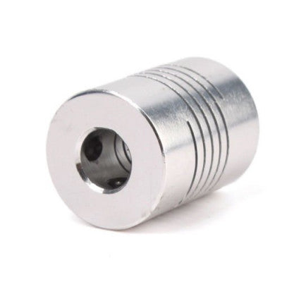 An Aluminum Flexible Coupling Coupler Helical Shaft 5mm x 8mm