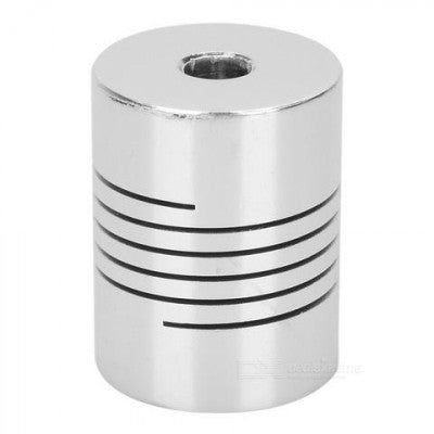 An Aluminum Flexible Shaft Coupling 5mm x 5mm
