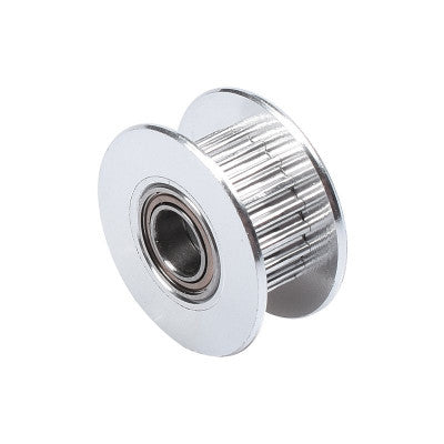 An Aluminum GT2 Timing Idler Pulley For 6mm Belt 20 Tooth 5mm Bore - 2 Pieces Pack