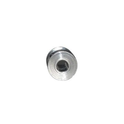 An Aluminum GT2 Timing Pulley 16 Tooth 5.7mm Bore For 6mm Belt and 6mm Shaft