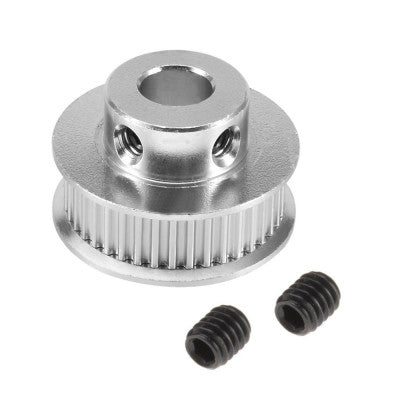 An Aluminum GT2 Timing Pulley 40 Tooth 8mm Bore For 6mm Belt