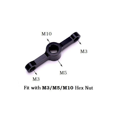 An Aluminum Motor M3/M5/M10 Bullet Cap Quick-Release Wrench