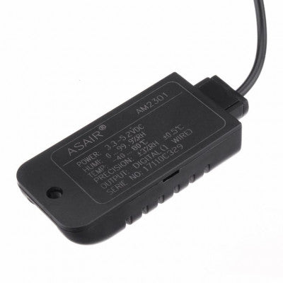 An AM2301 Capacitive Digital Temperature and Humidity Sensor