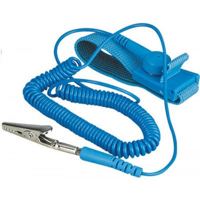 An Anti Static ESD Wrist Strap Elastic Band with Clip for Sensitive Electronics Repair Work Tool
