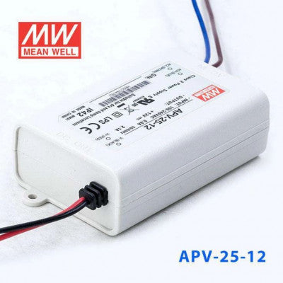 An APV-25-12 Mean Well SMPS 12V 2.1A 25.2W LED Power Supply