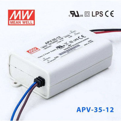 An APV-35-12 Mean Well SMPS - 12V 3A 36W LED Power Supply
