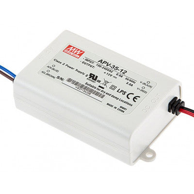 An APV-35-12 Mean Well SMPS - 12V 3A 36W LED Power Supply