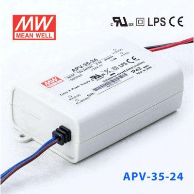An APV-35-24 Mean Well SMPS - 24V 1.5A 36W LED Power Supply