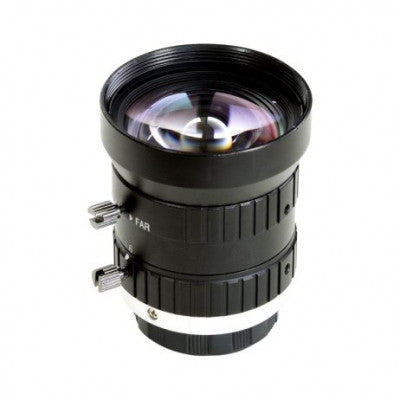 An Arducam 5mm Focal C-Mount Lens for Raspberry Pi High Quality Camera with Manual Focus and Adjustable Aperture