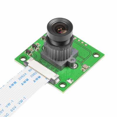 An Arducam 5MP OV5647 Camera Board with LS-40180 Fisheye Lens M12x0.5 Mount for Raspberry Pi