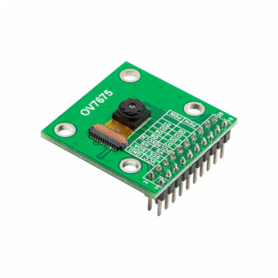 An Arducam Camera Breakout Board 0.3MP(OV7675) w/ M12 lens (6mm lens)