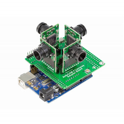 An Arducam Multi-camera adapter board for Arduino SPI Mini Camera
