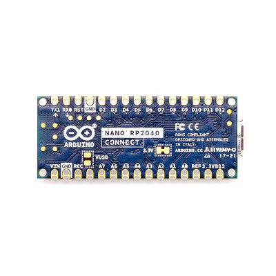 An Arduino Nano RP2040 Connect without Header