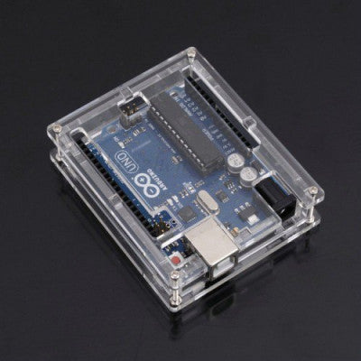 An Transparent Acrylic Glossy Case Enclosure Box For Uno R3