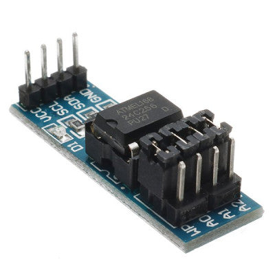 An AT24C256 I2C Interface EEPROM Memory Module