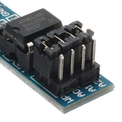An AT24C256 I2C Interface EEPROM Memory Module