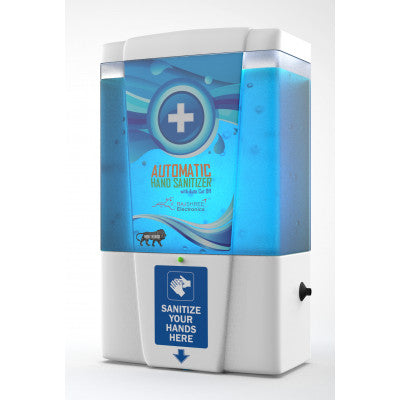 An Automatic Touch Free Hand Sanitizer Dispenser - 1800ml Wall Mounted