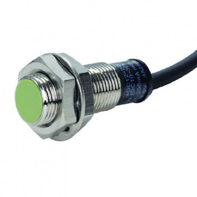 An Autonics PR12-2DN DC 10-30V 2mm M12 Inductive Proximity Sensor NPN-NO (Shielded)