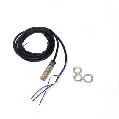 An Autonics PR12-2DP DC 10-30V 2mm M12 Inductive Proximity Sensor PNP-NO (Shielded)